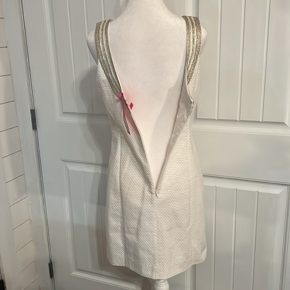 LILLY PULITZER NWT Women’s size 4 Valli Shift sleeveless dress. Holiday/wedding - Picture 7 of 16